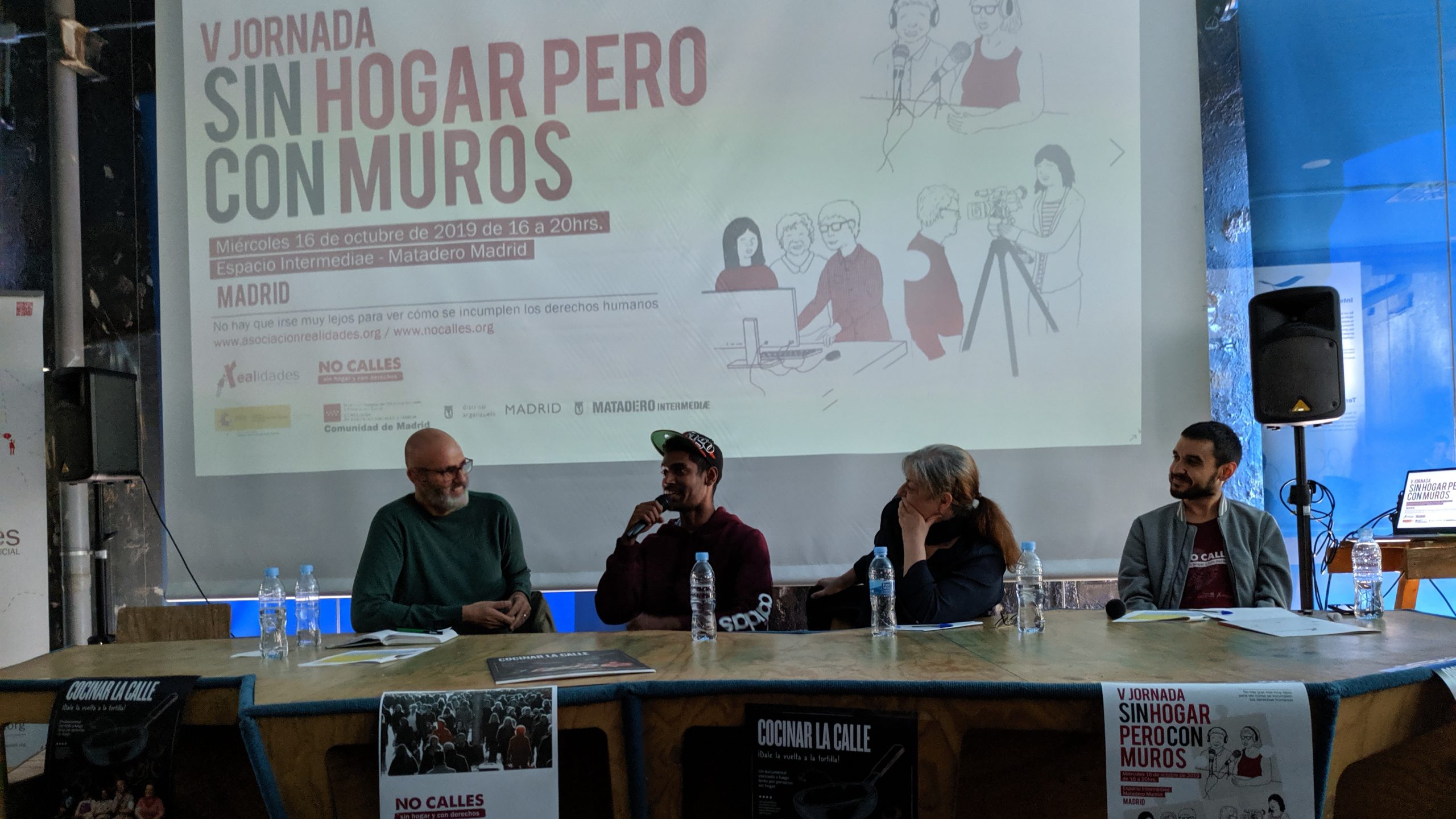 ASOCIACIÓN GARAJE PRESENTA MI LUGAR DURANTE LA V JORNADA "SIN HOGAR